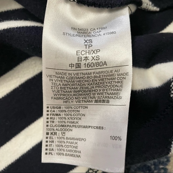 Gap Striped Peplum Top - Picture 7 of 16